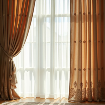 Motorized curtains Emirates hills
