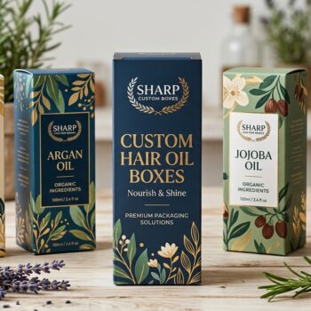Custom Hair Oil Boxes