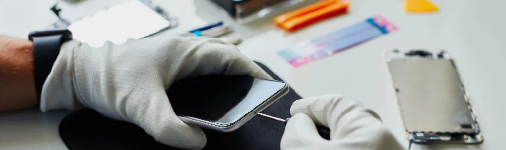 smashed phone screen repair