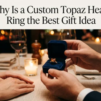 Why Is a Custom Topaz Heart Ring the Best Gift Idea
